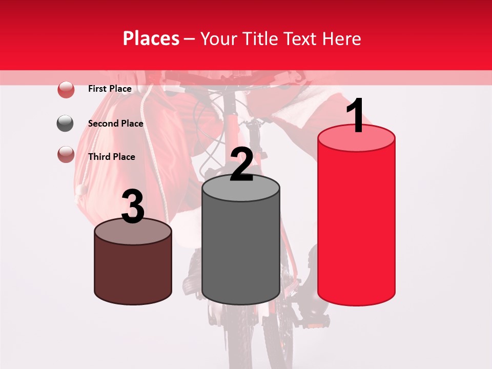 Santa Smiling December PowerPoint Template