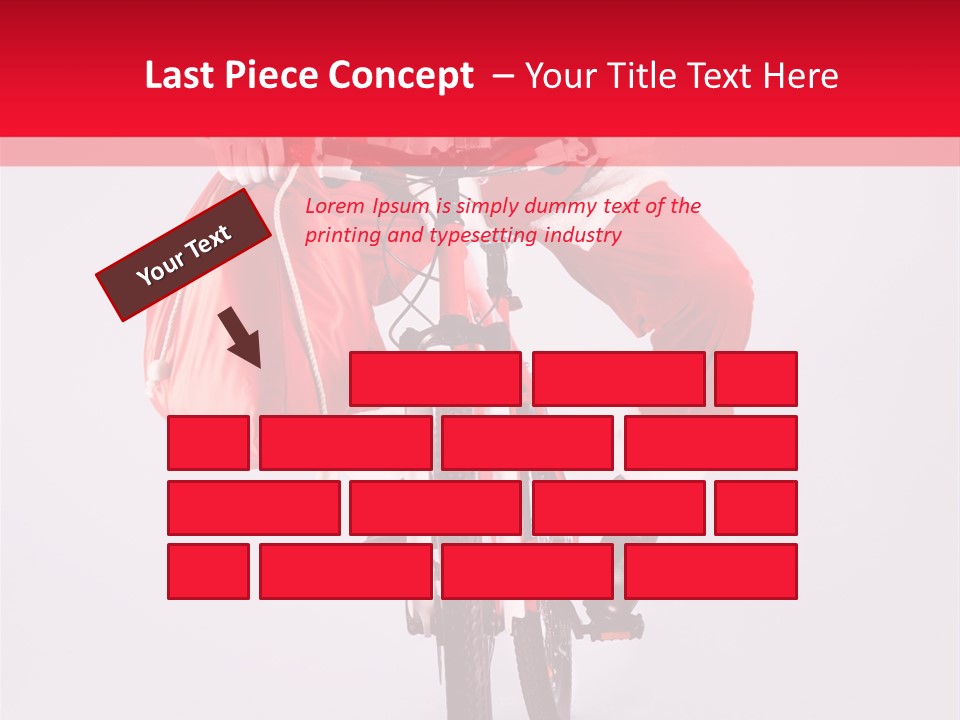 Santa Smiling December PowerPoint Template