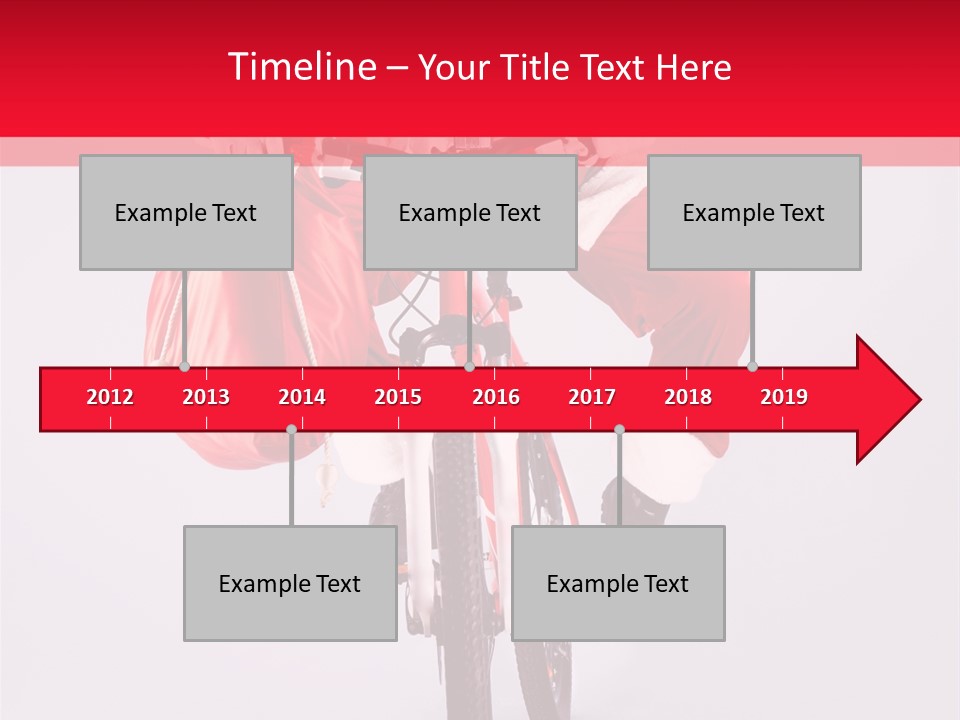 Santa Smiling December PowerPoint Template
