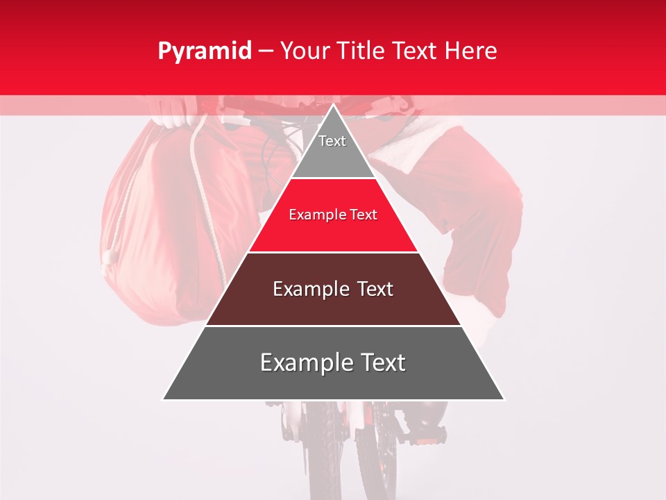 Santa Smiling December PowerPoint Template
