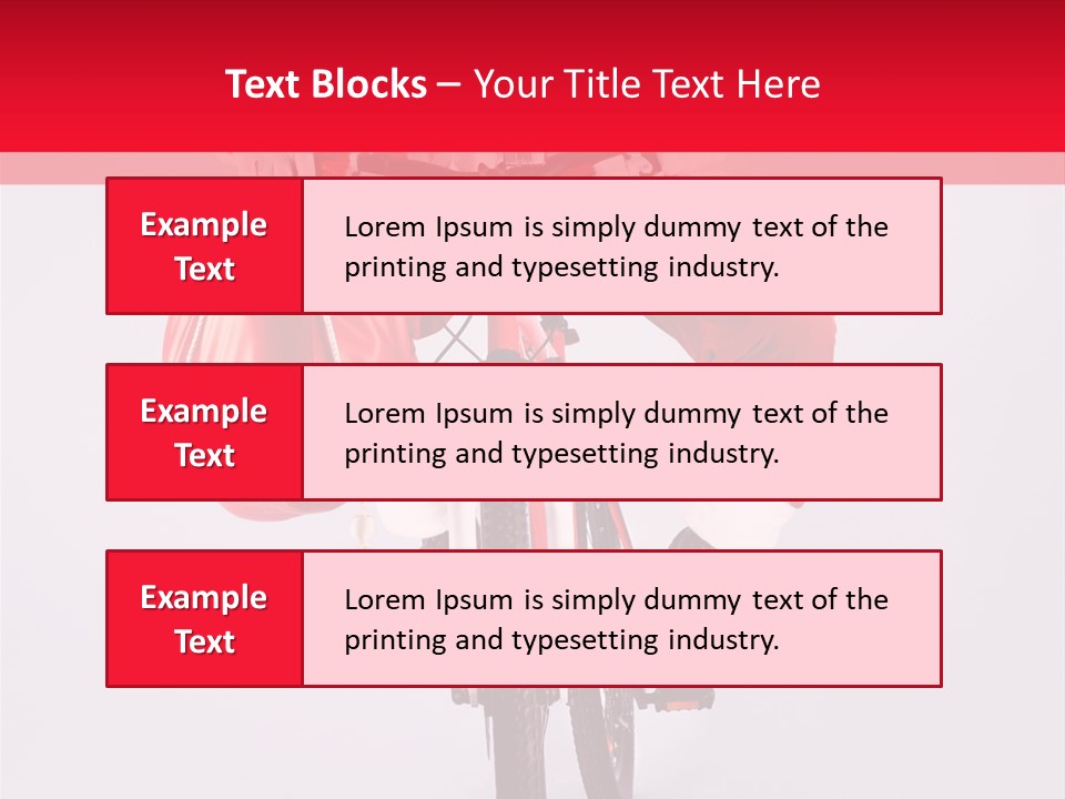 Santa Smiling December PowerPoint Template