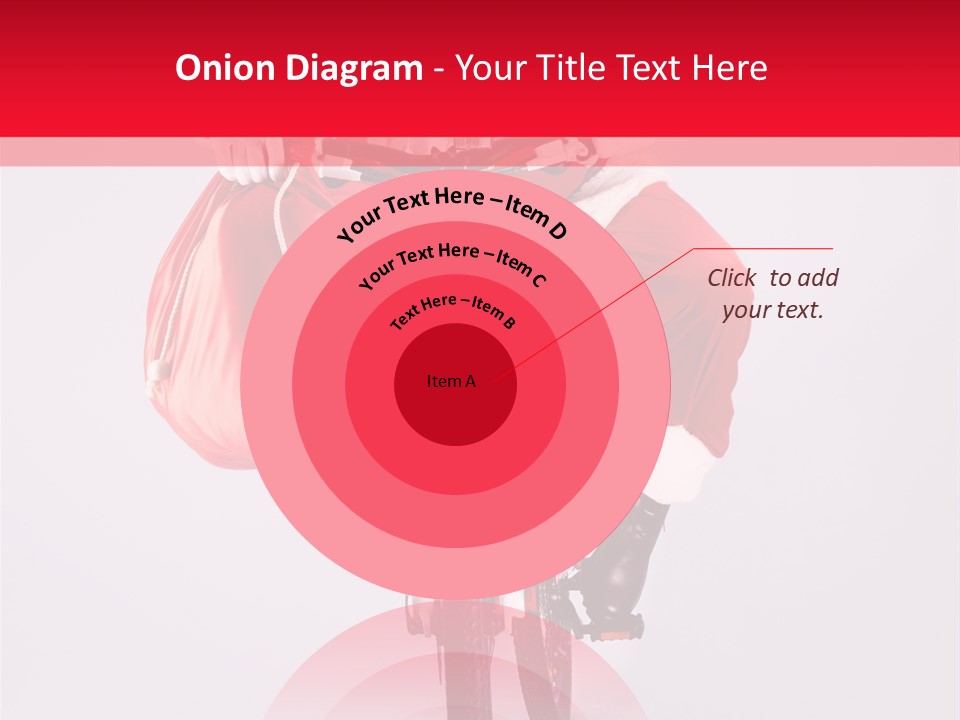 Santa Smiling December PowerPoint Template