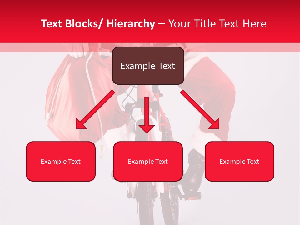 Santa Smiling December PowerPoint Template
