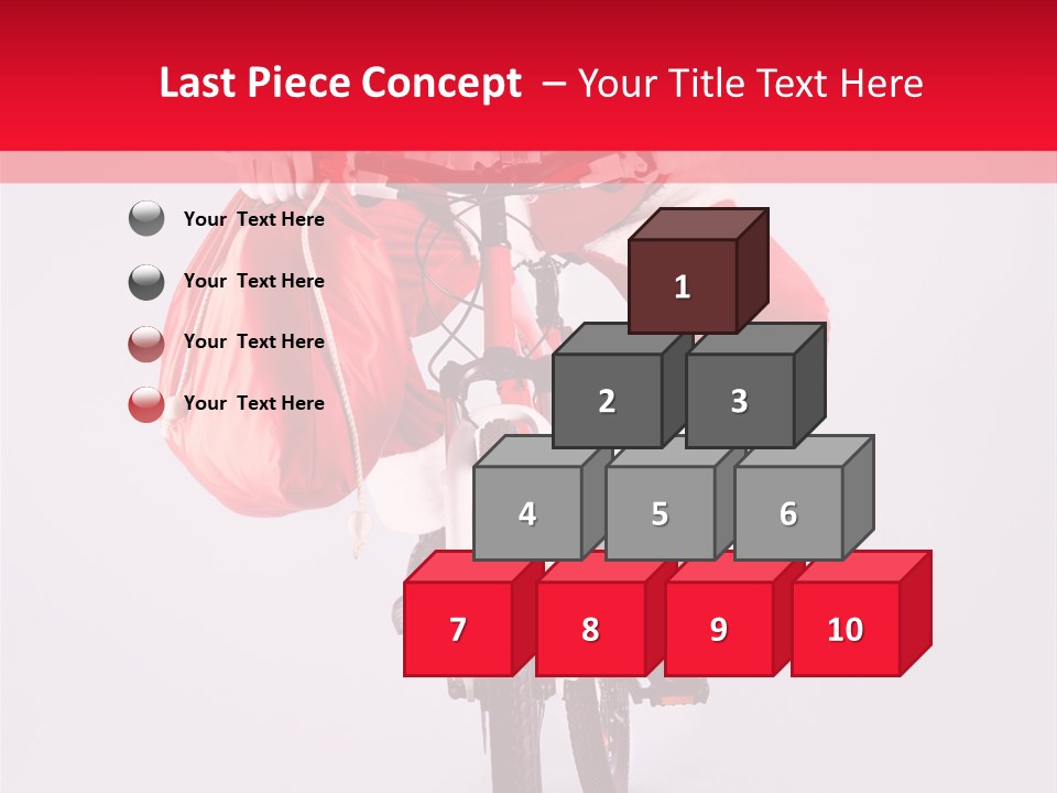 Santa Smiling December PowerPoint Template