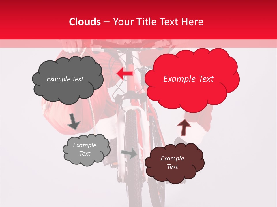 Santa Smiling December PowerPoint Template