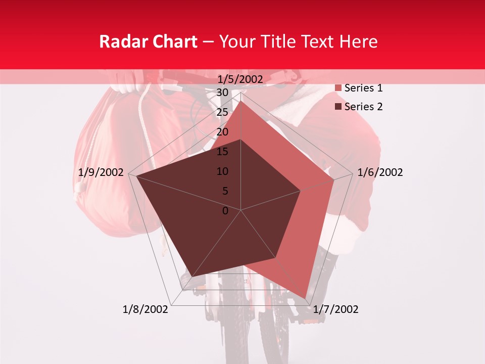 Santa Smiling December PowerPoint Template