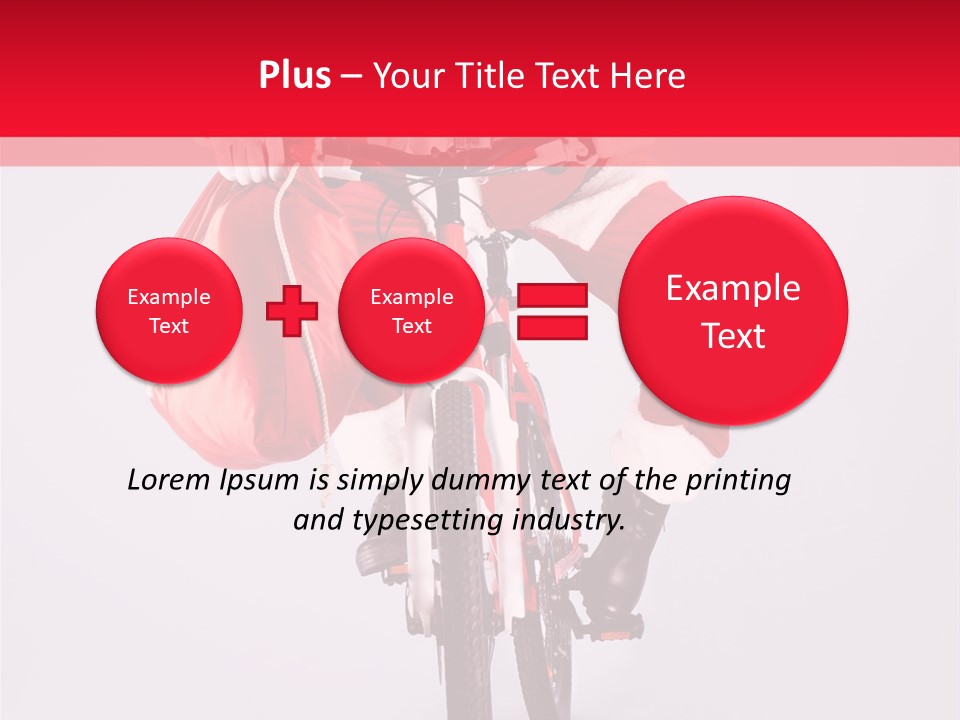 Santa Smiling December PowerPoint Template