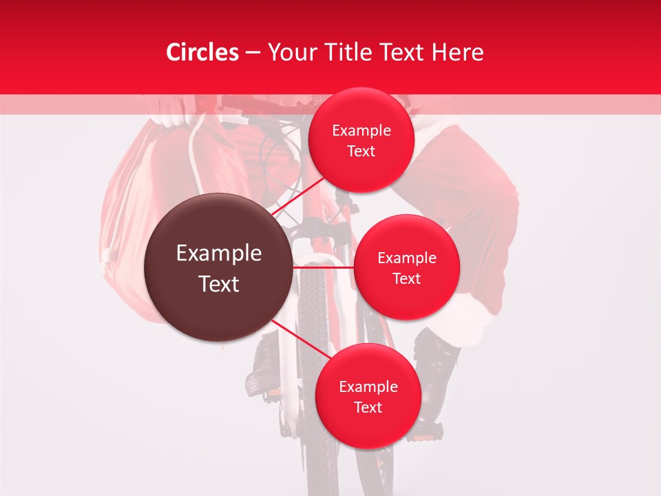 Santa Smiling December PowerPoint Template