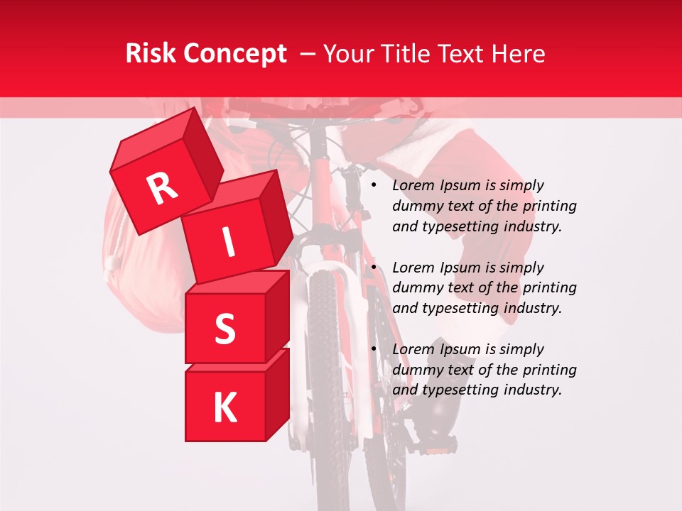 Santa Smiling December PowerPoint Template