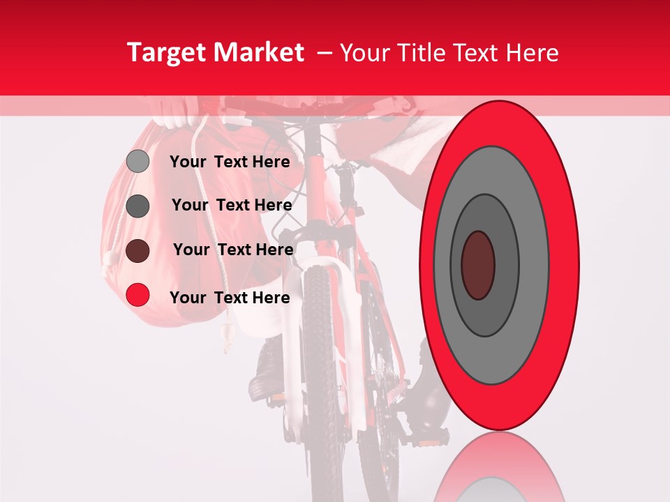 Santa Smiling December PowerPoint Template