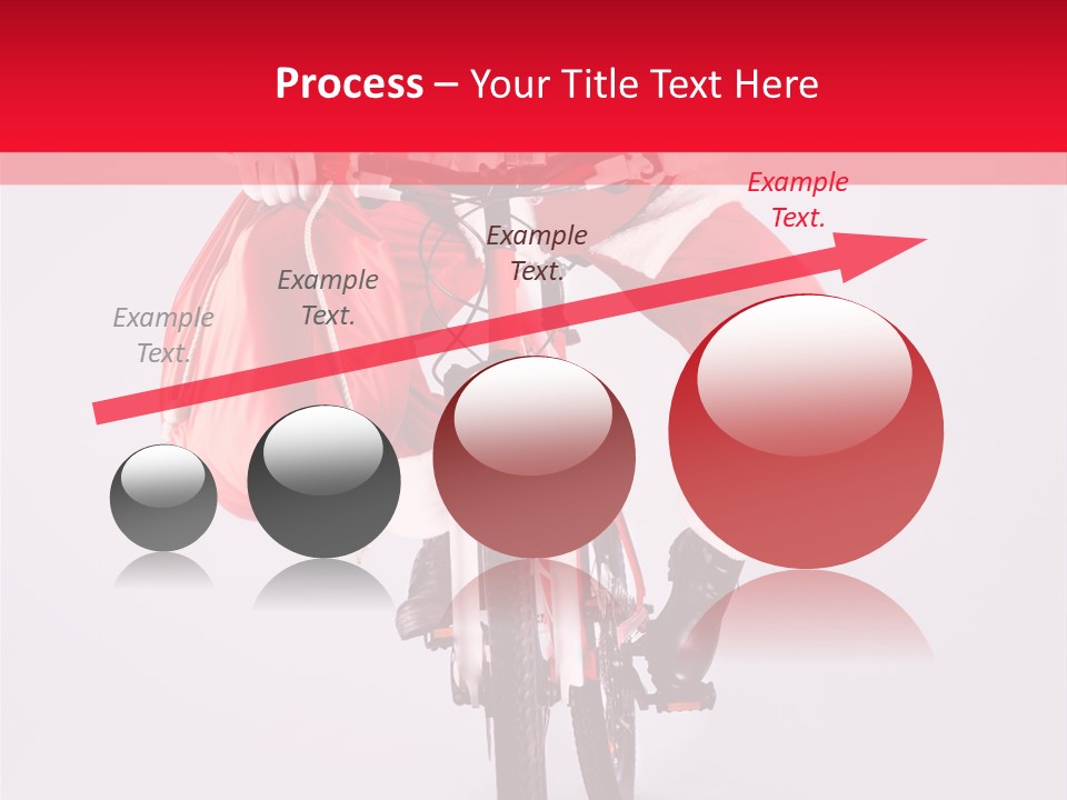 Santa Smiling December PowerPoint Template