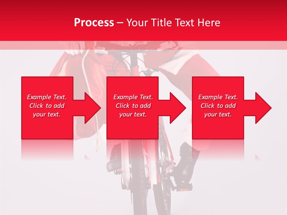 Santa Smiling December PowerPoint Template