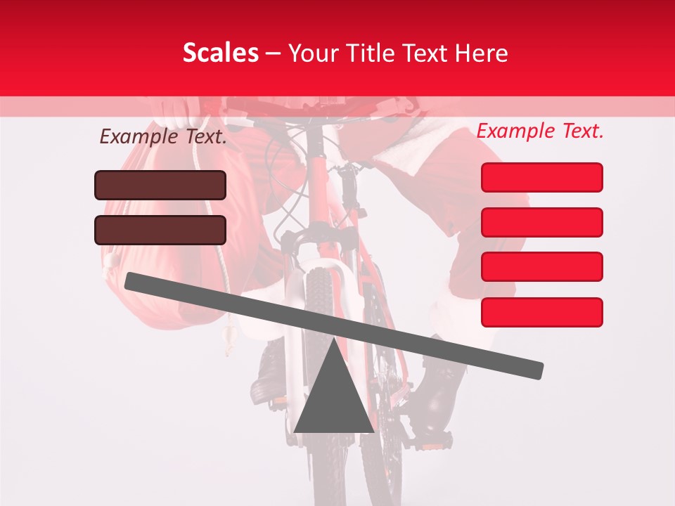 Santa Smiling December PowerPoint Template