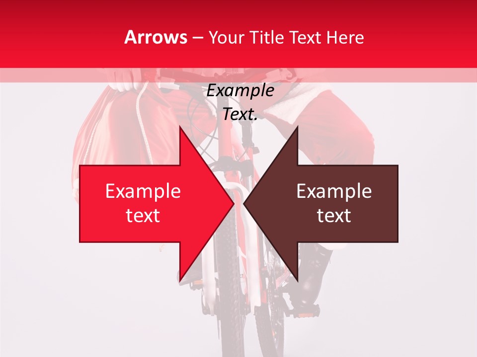 Santa Smiling December PowerPoint Template