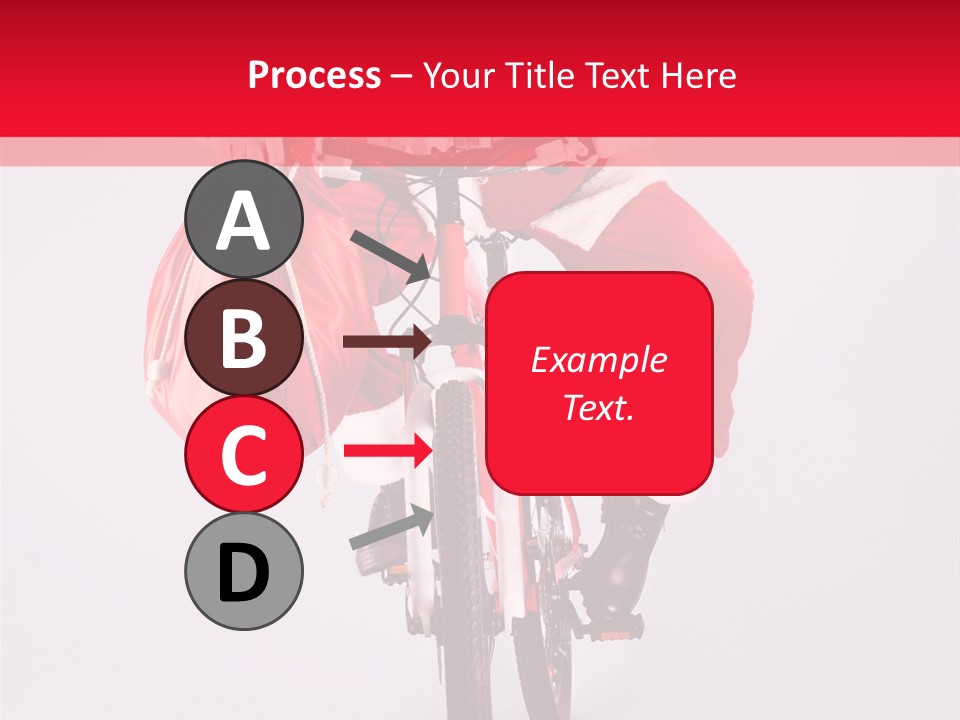 Santa Smiling December PowerPoint Template