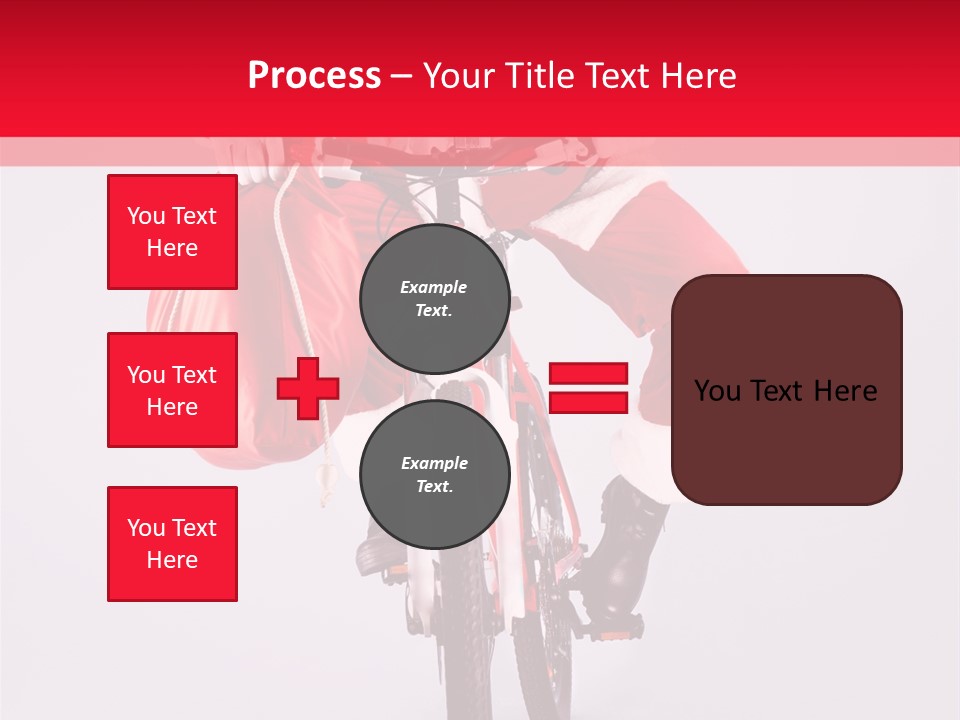 Santa Smiling December PowerPoint Template