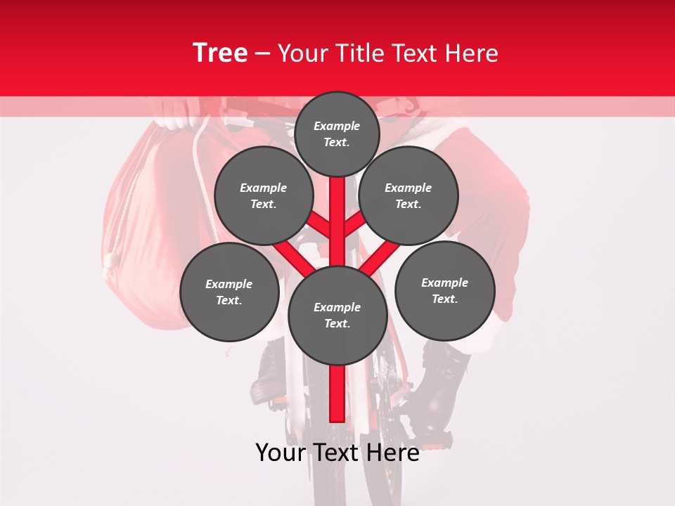 Santa Smiling December PowerPoint Template