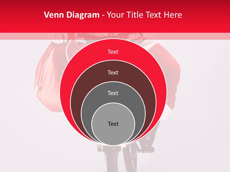 Santa Smiling December PowerPoint Template