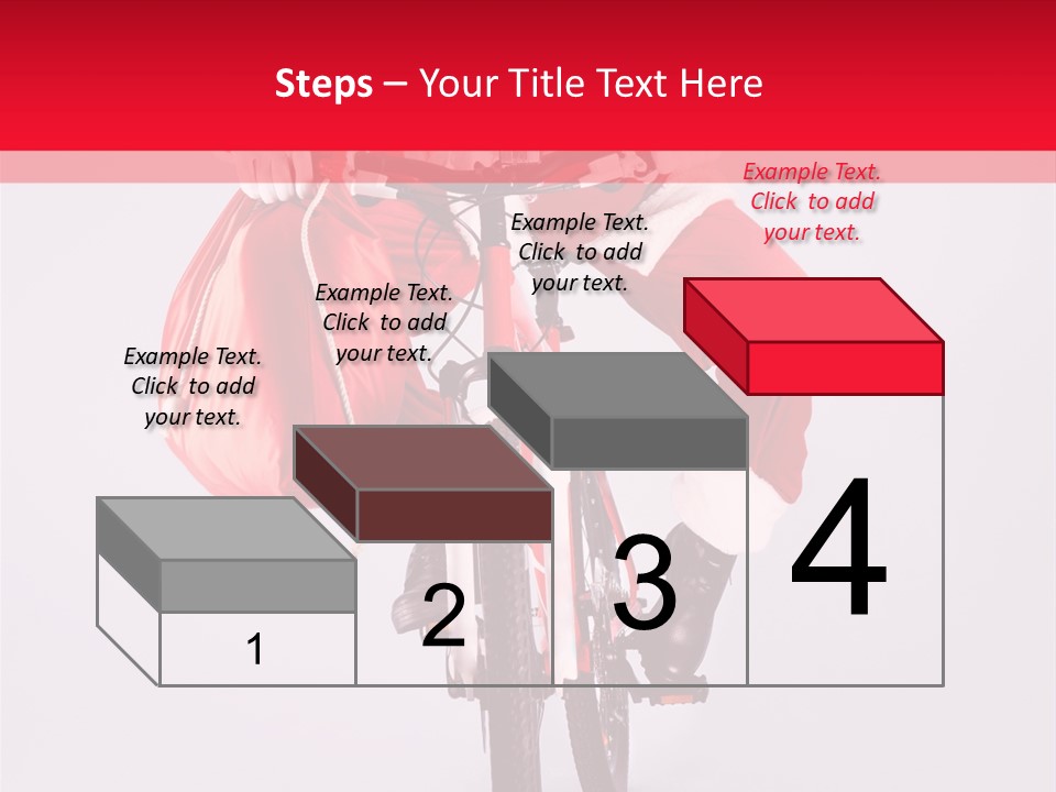 Santa Smiling December PowerPoint Template