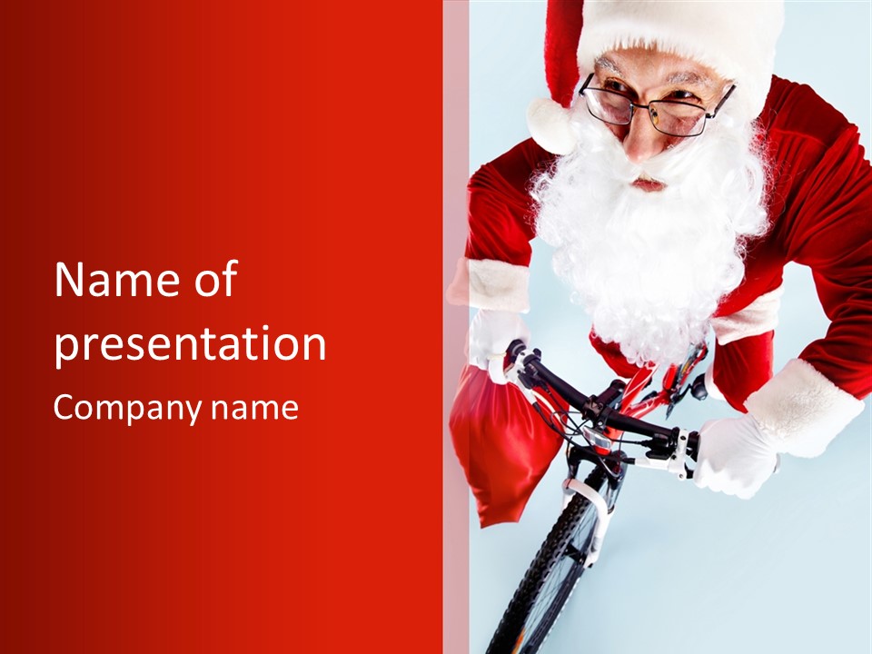 Christmastime Winter Seasonal PowerPoint Template