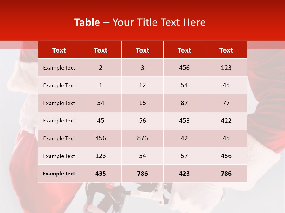 Christmastime Winter Seasonal PowerPoint Template