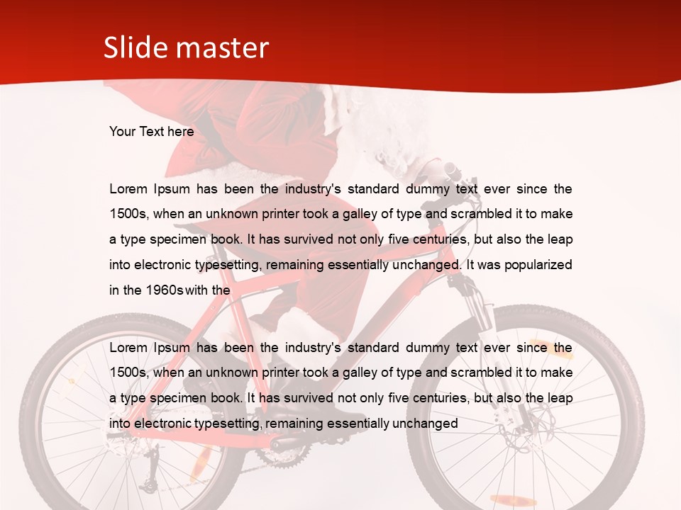 Smart Isolated Red PowerPoint Template