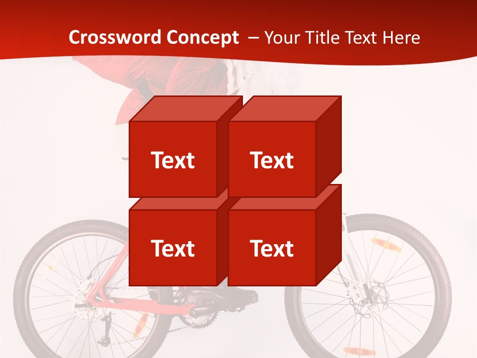 Smart Isolated Red PowerPoint Template