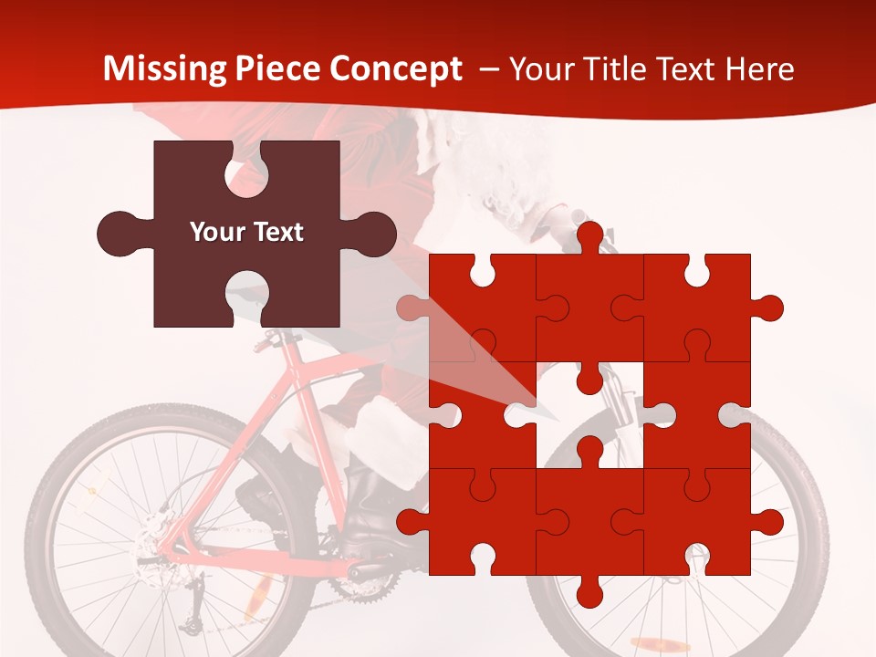 Smart Isolated Red PowerPoint Template