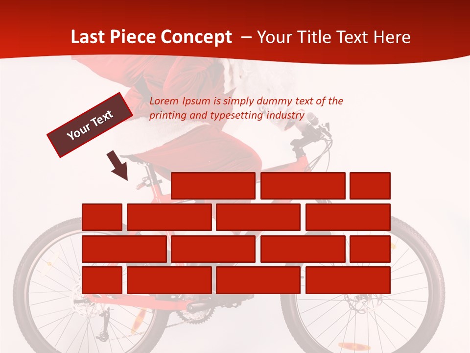 Smart Isolated Red PowerPoint Template
