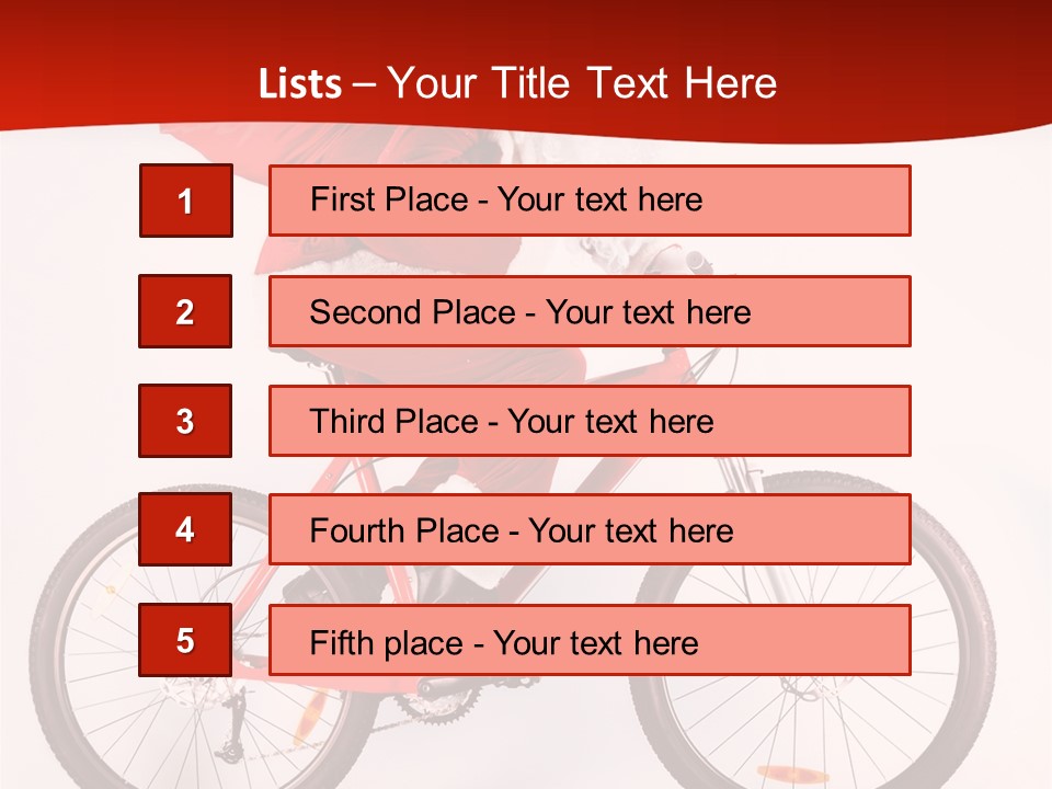 Smart Isolated Red PowerPoint Template