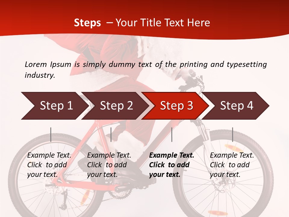 Smart Isolated Red PowerPoint Template
