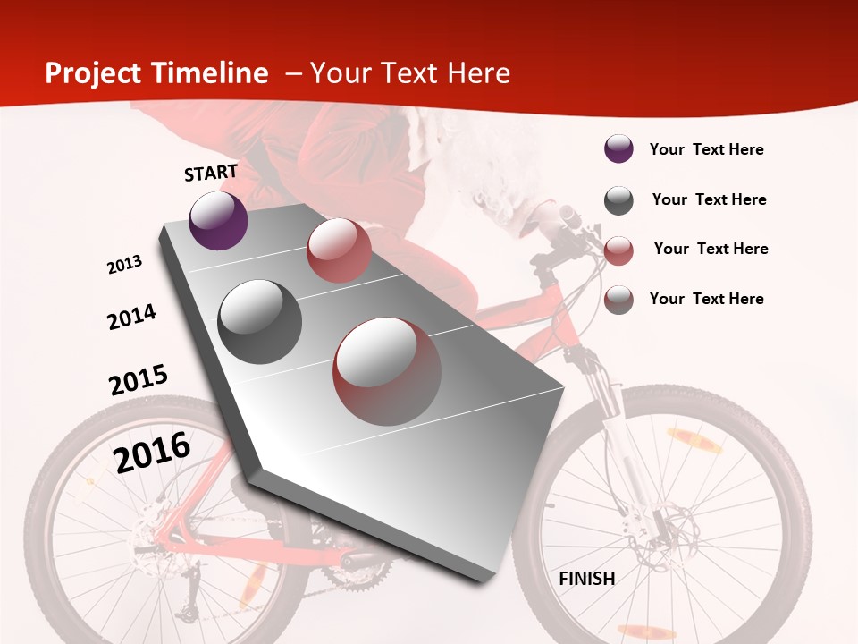 Smart Isolated Red PowerPoint Template
