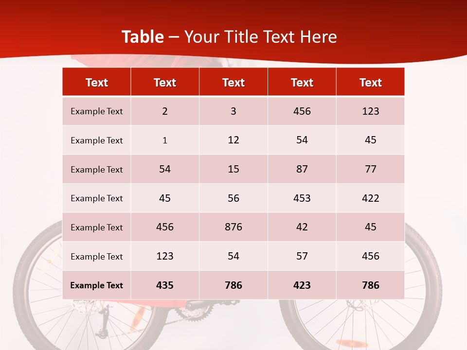 Smart Isolated Red PowerPoint Template