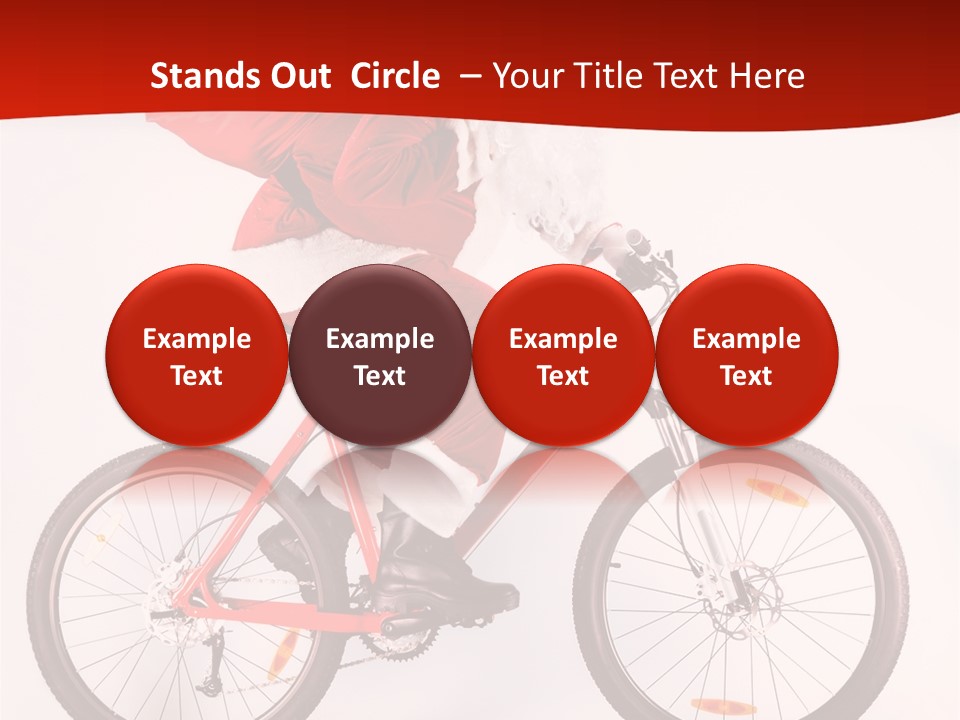 Smart Isolated Red PowerPoint Template