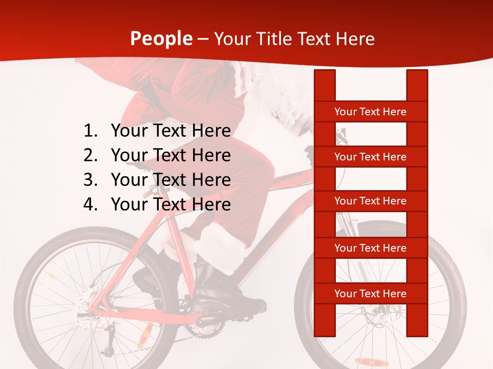 Smart Isolated Red PowerPoint Template