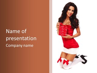 Help Holiday Smiling PowerPoint Template