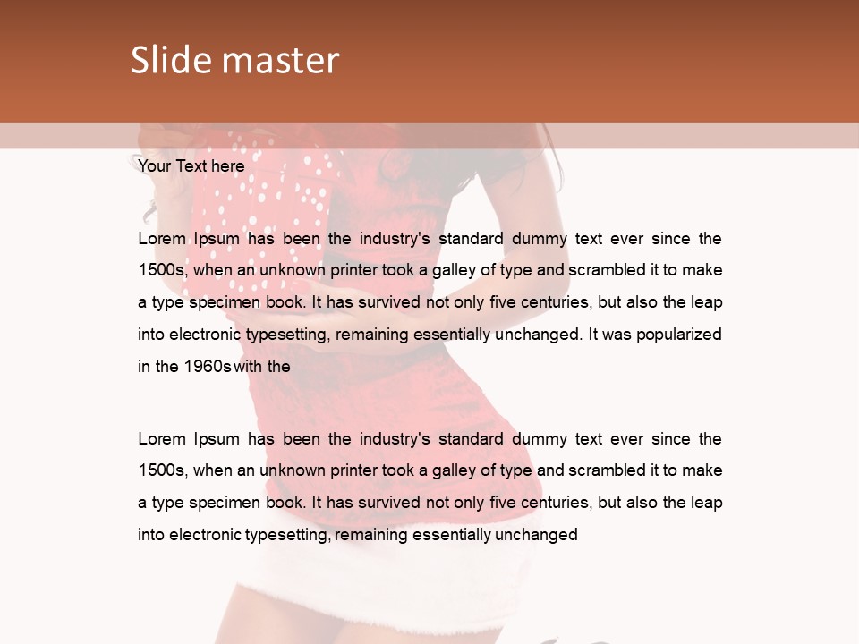 Help Holiday Smiling PowerPoint Template