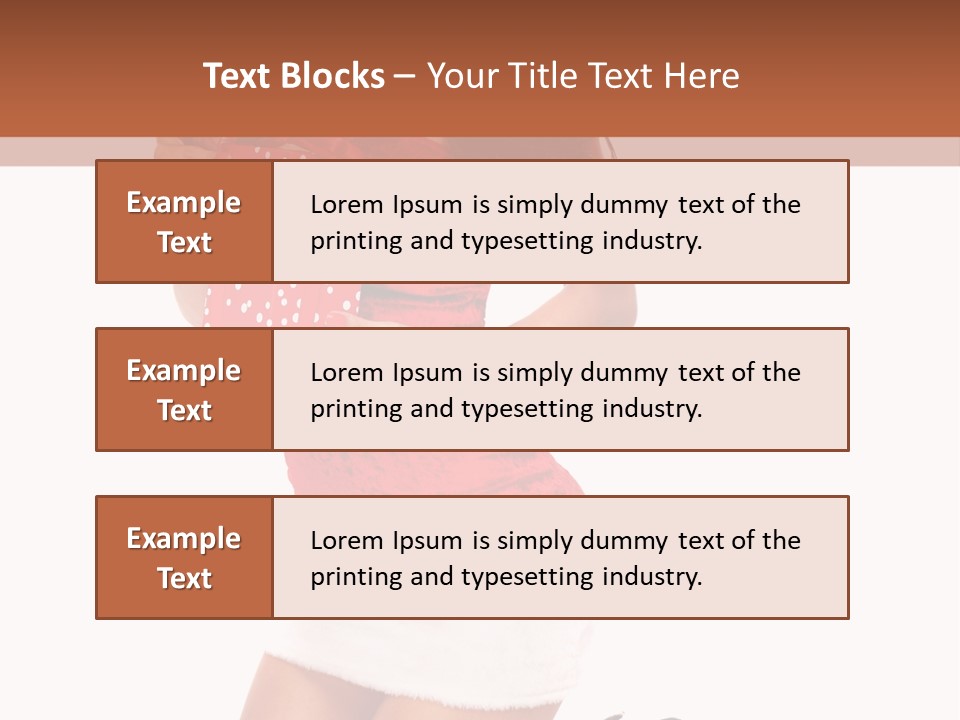Help Holiday Smiling PowerPoint Template