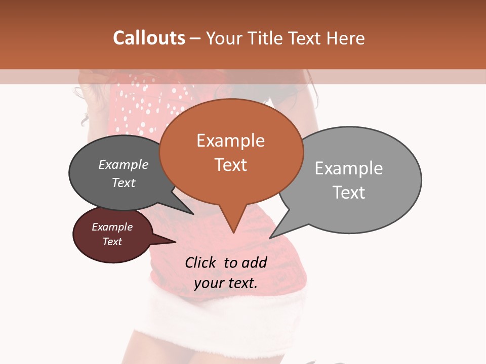 Help Holiday Smiling PowerPoint Template