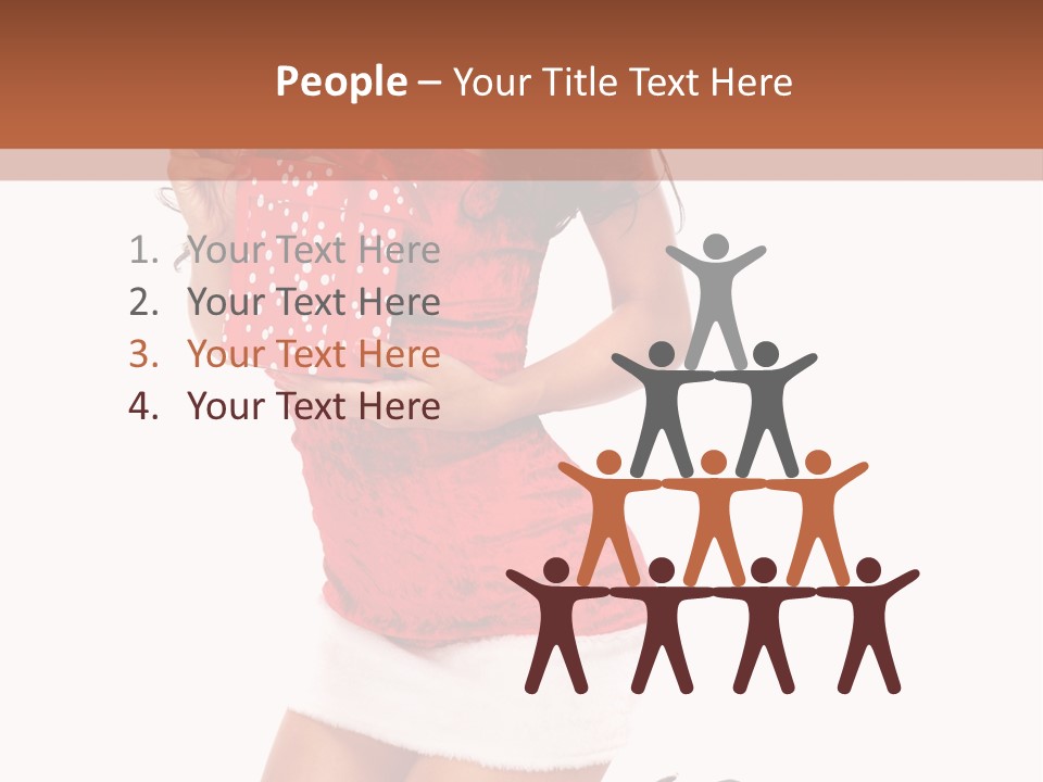 Help Holiday Smiling PowerPoint Template