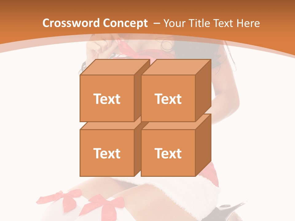 Little Box Hold PowerPoint Template