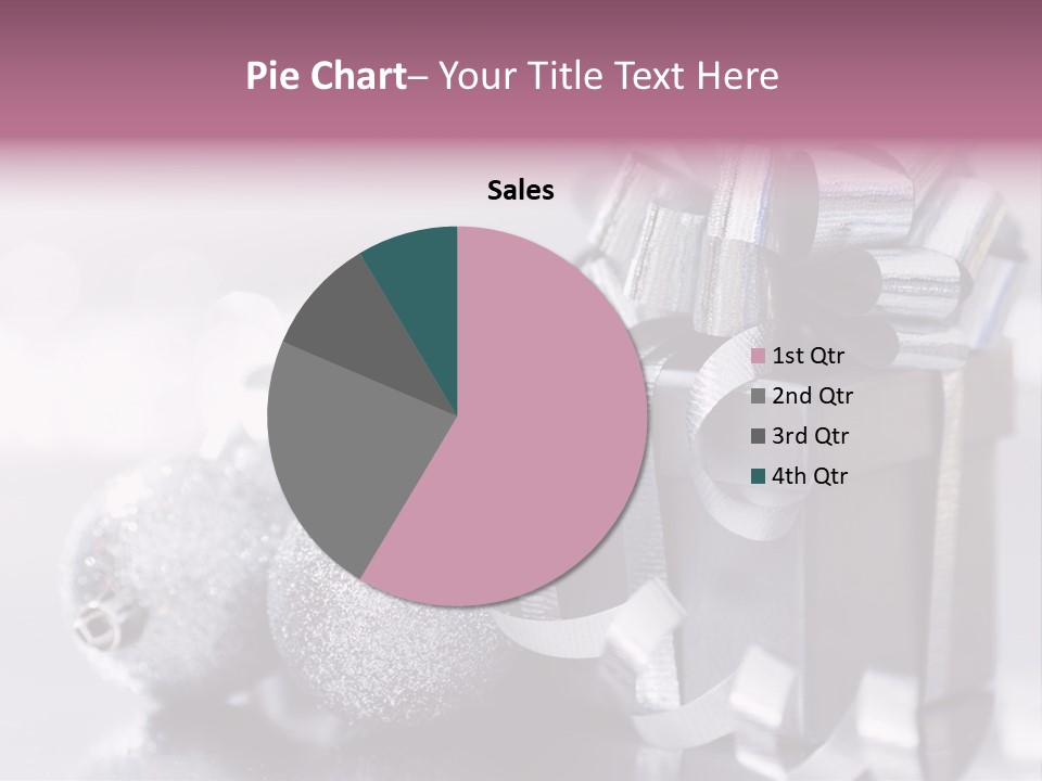 Santa Snow Box PowerPoint Template