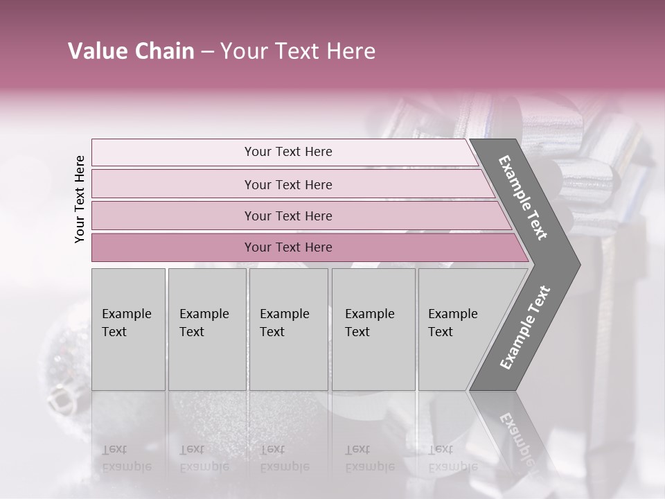 Santa Snow Box PowerPoint Template