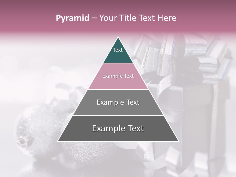 Santa Snow Box PowerPoint Template