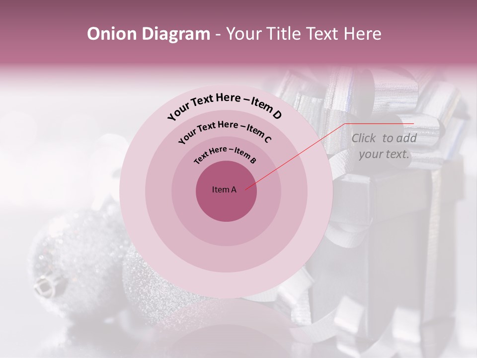 Santa Snow Box PowerPoint Template