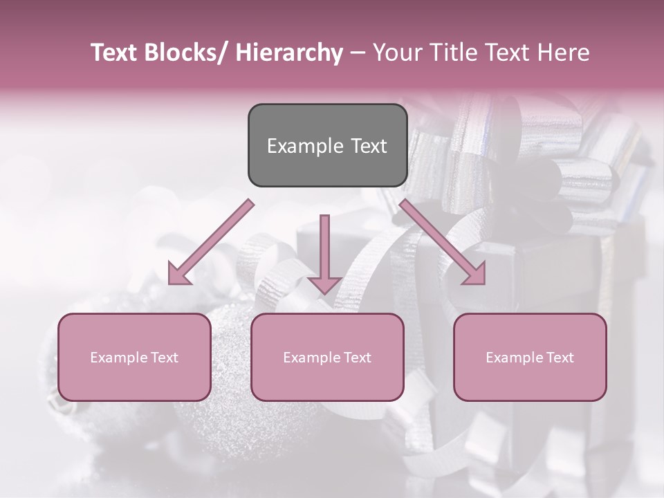 Santa Snow Box PowerPoint Template