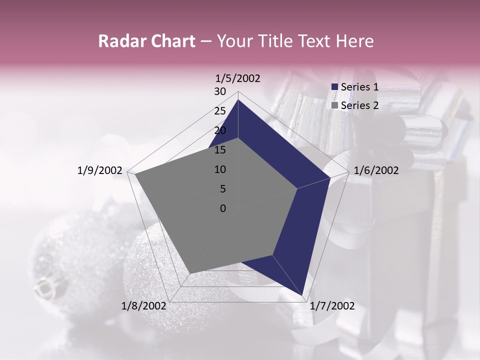 Santa Snow Box PowerPoint Template