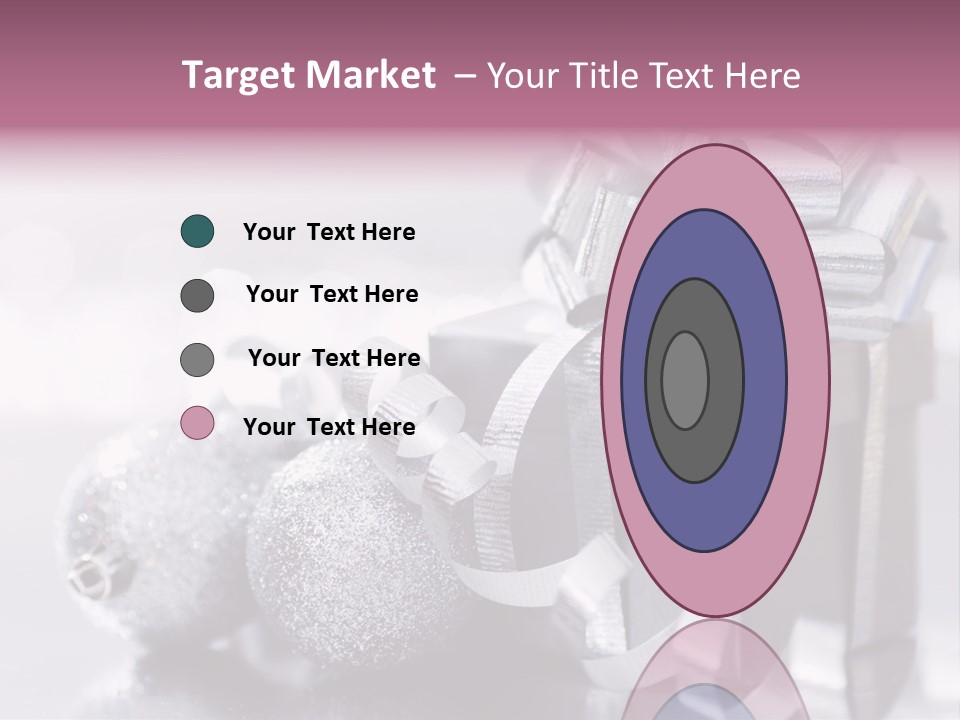 Santa Snow Box PowerPoint Template