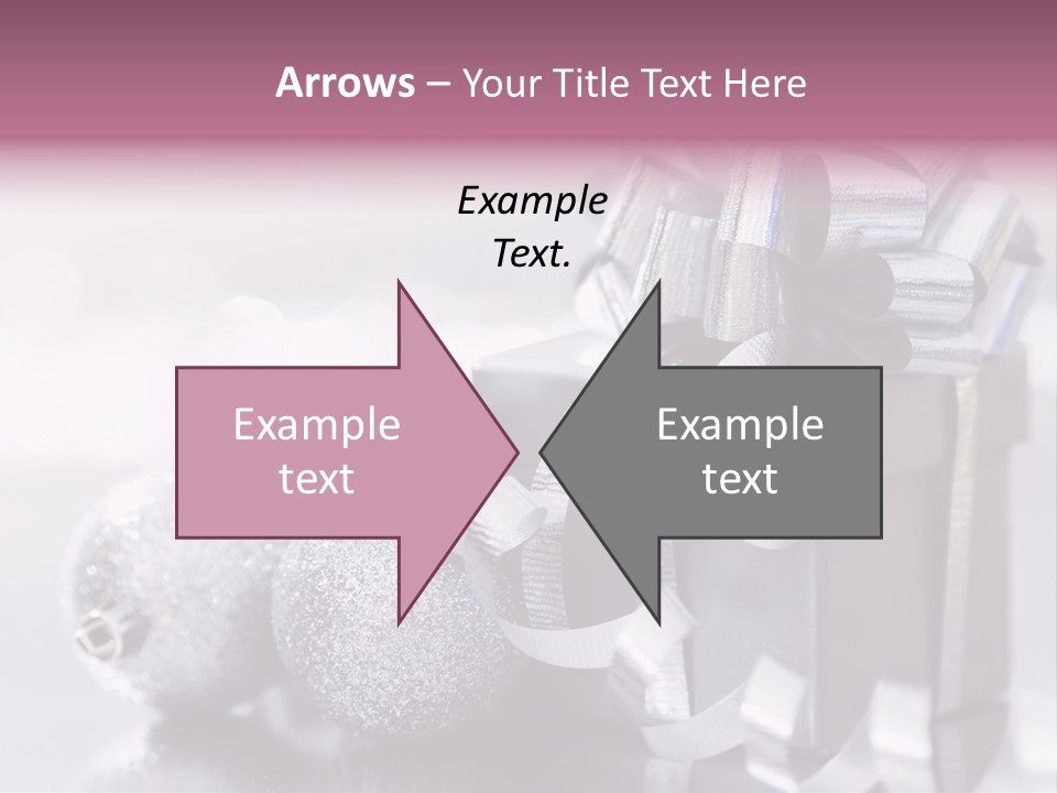 Santa Snow Box PowerPoint Template