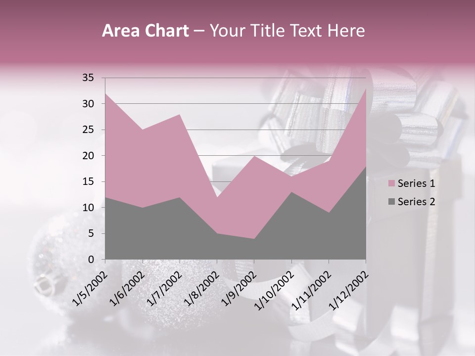 Santa Snow Box PowerPoint Template